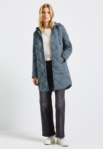 STREET ONE Between-Seasons Coat in Blue