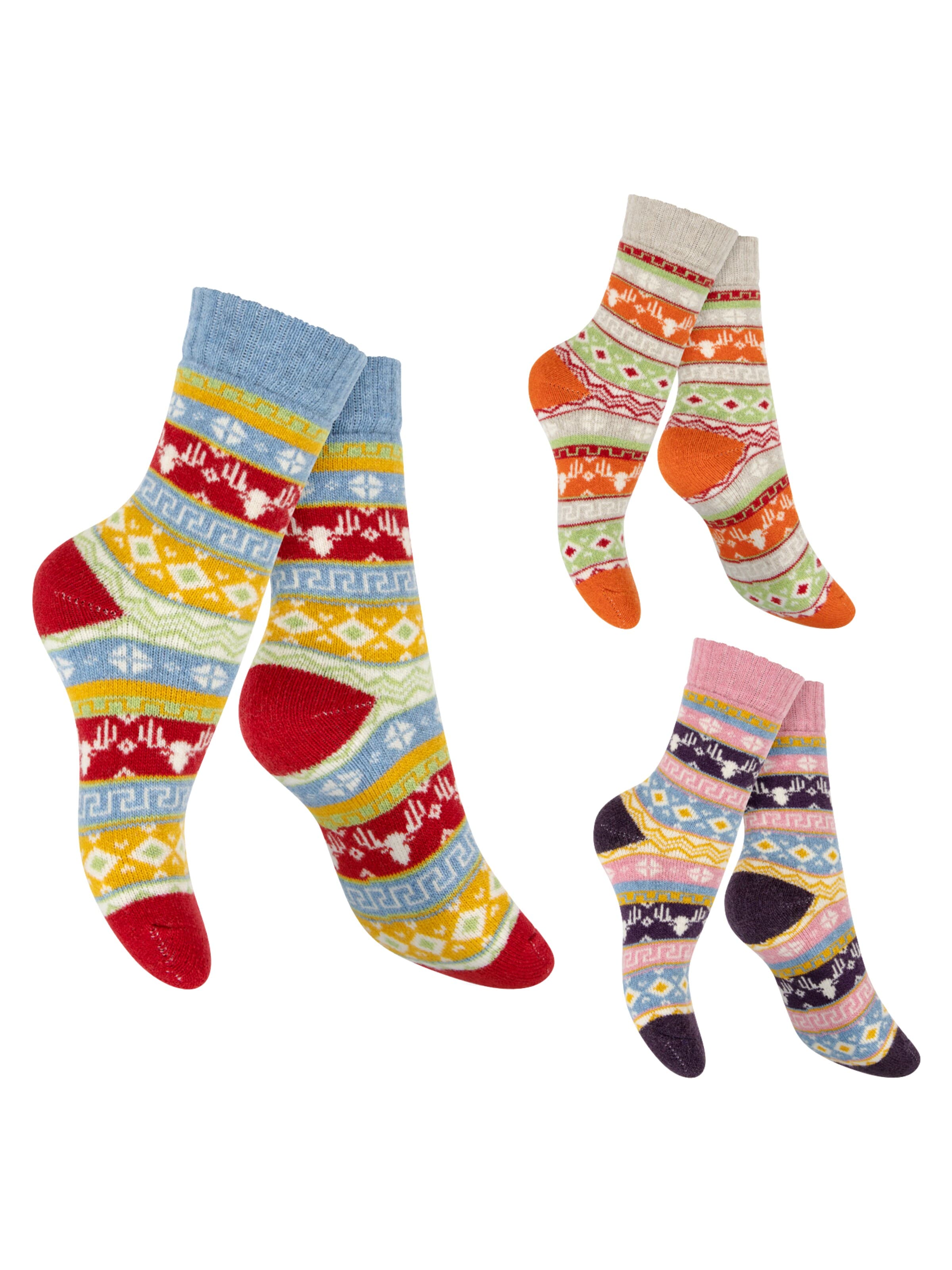 footstar Socken 'Hygge'‌‌‌‌‌‌‌‌ in Mischfarben: Vorderseite