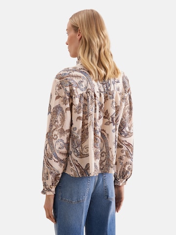 SEIDENSTICKER Blouse 'March Drop 261' in Beige