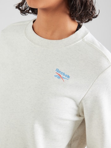 Reebok - Sweatshirt de desporto em bege