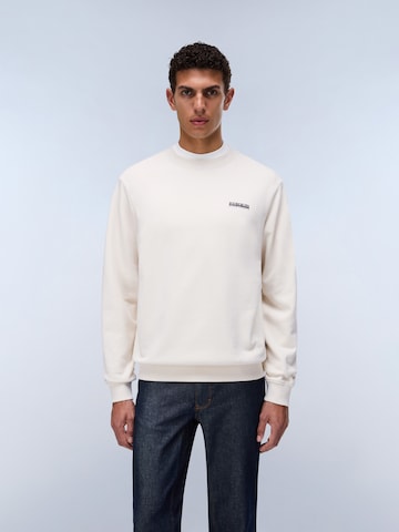 NAPAPIJRI Sweatshirt in Beige: front