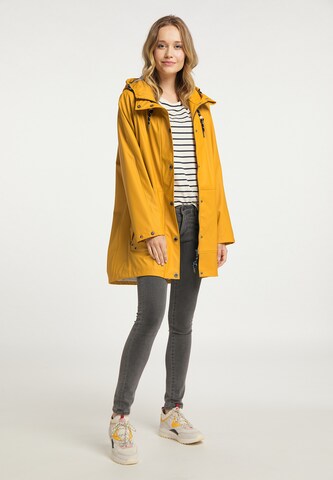 Manteau fonctionnel Schmuddelwedda en jaune