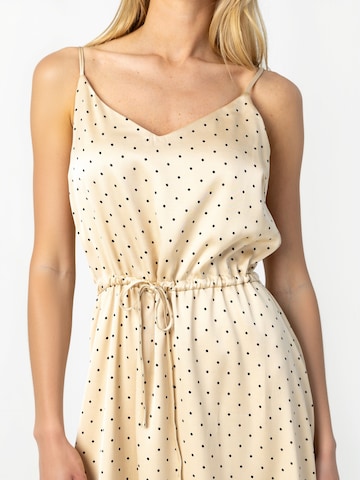 Coster Copenhagen - Vestido ' Dot ' en beige