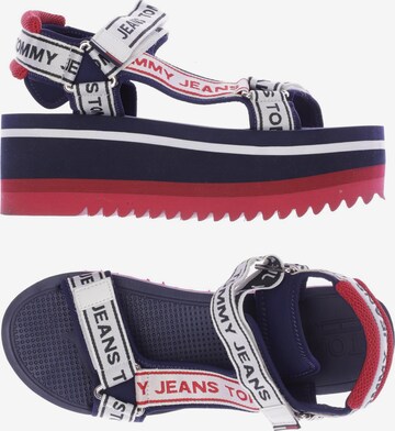 Tommy Jeans Sandals & High-Heeled Sandals in 39 in Blue: front