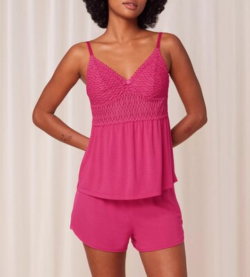 TRIUMPH Korte pyjama 'Aura Spotlight' in Roze