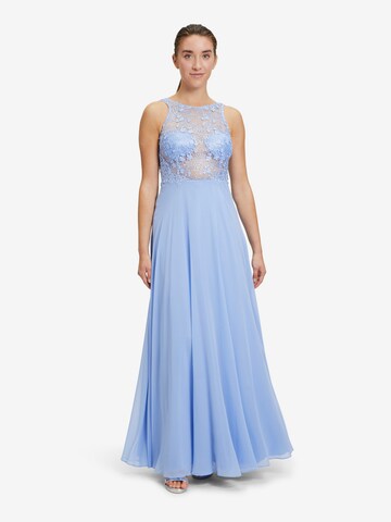 Robe de soirée Vera Mont en bleu