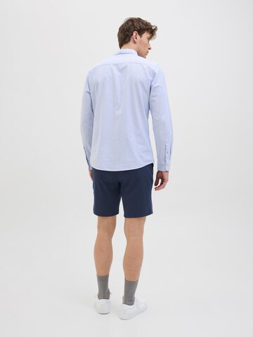 JACK & JONES regular Lærredsbukser i blå