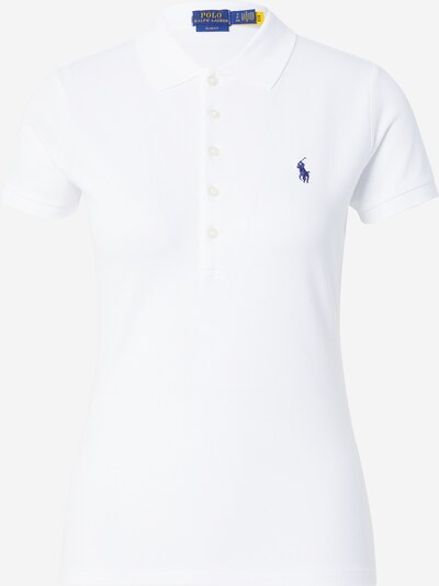 Polo Ralph Lauren T-shirt 'JULIE' en violet foncé / blanc, Vue avec produit