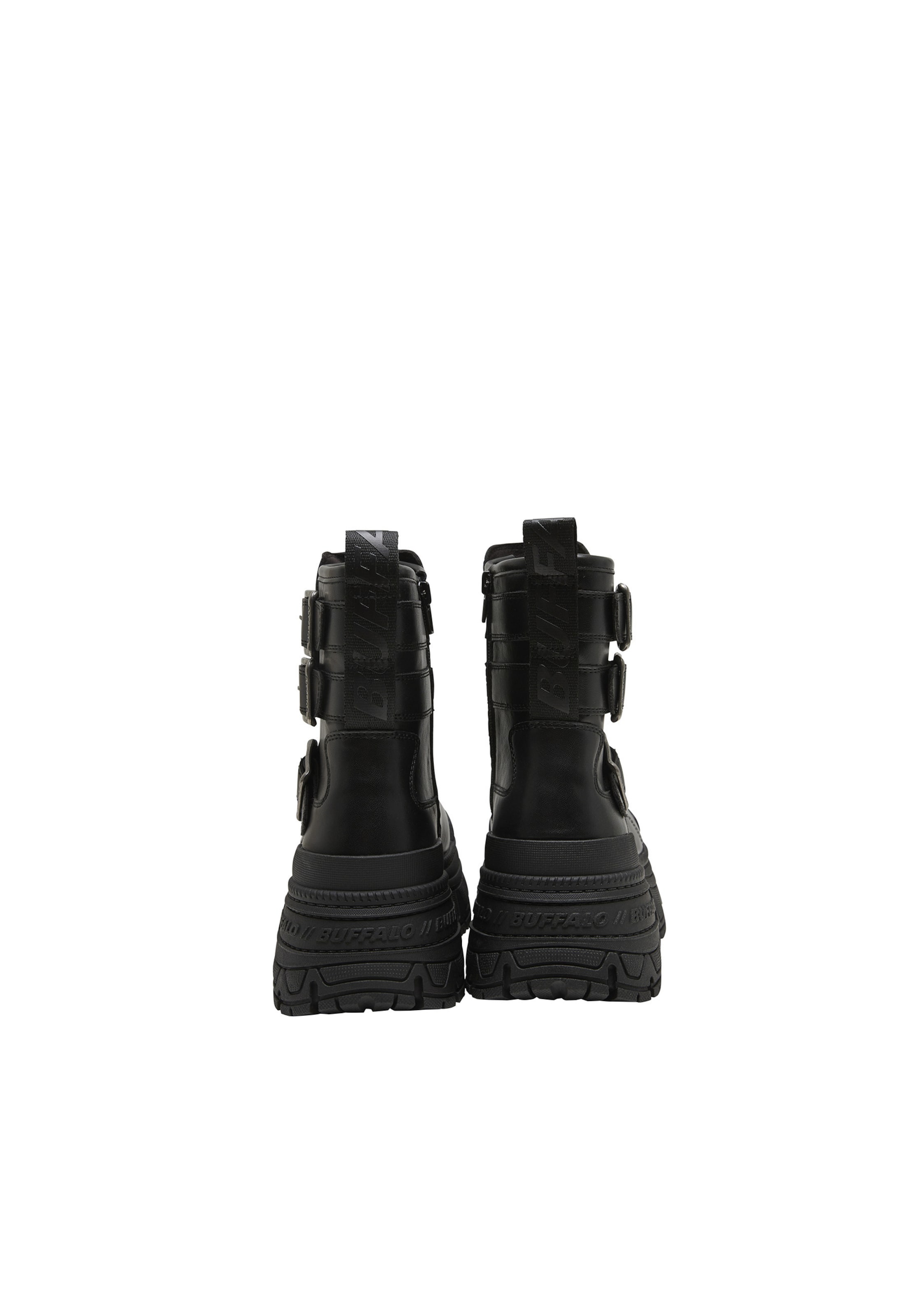 BUFFALO - Botas 'Fusion' em preto