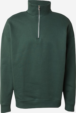 ABOUT YOU x Jaime Lorente Sweatshirt 'Sascha' in Green: front