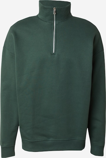 ABOUT YOU x Jaime Lorente Sweatshirt 'Sascha' in dunkelgrün, Produktansicht