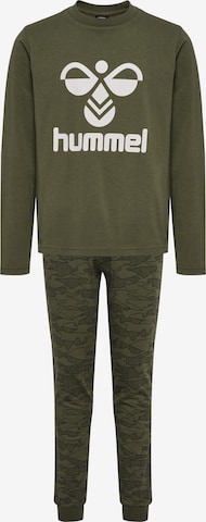 Hummel Pajamas in Green: front