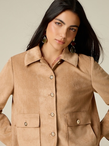 oltre Between-season jacket in Beige