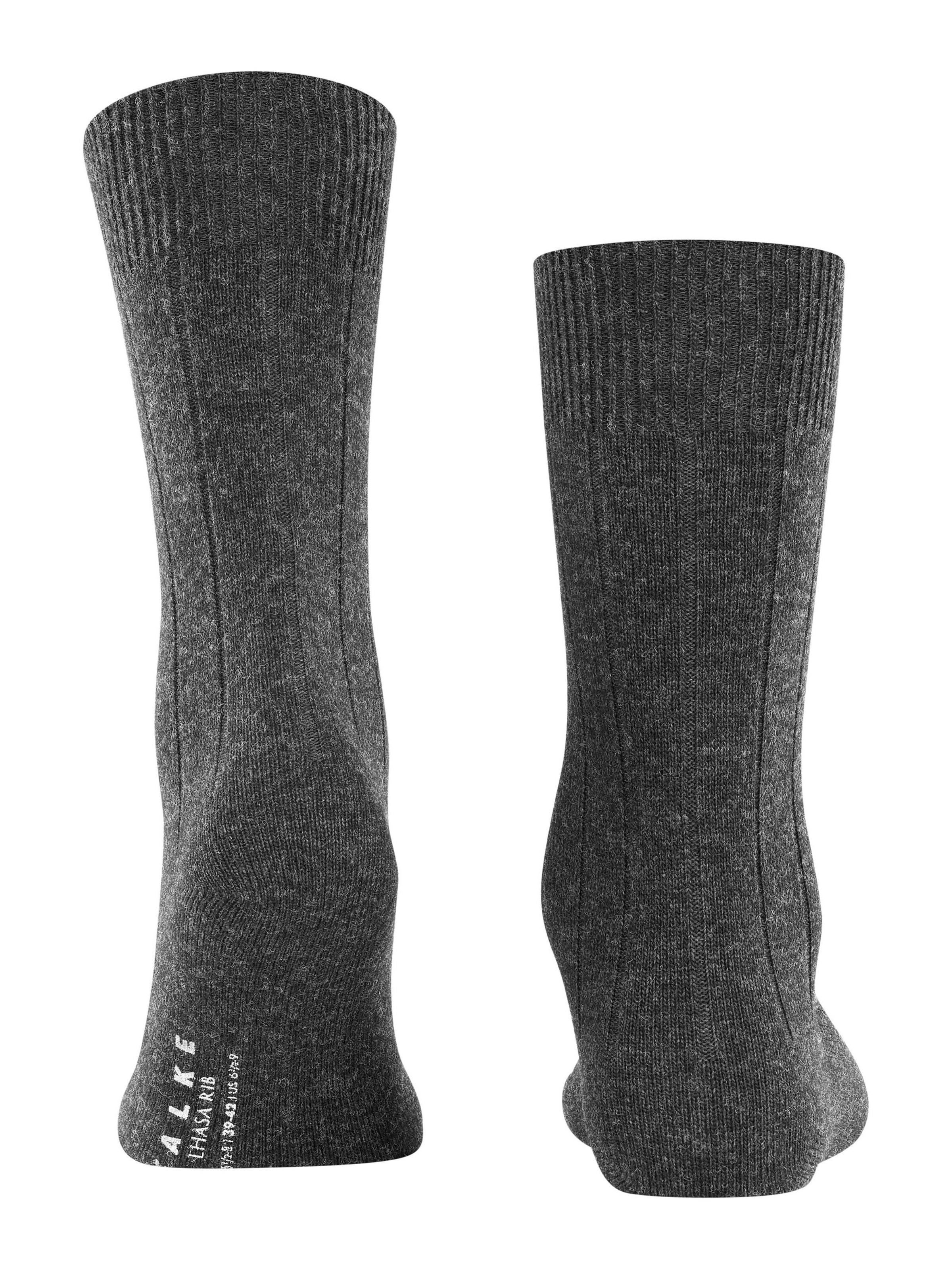 FALKE Socks 'Lhasa Rib' in Grey