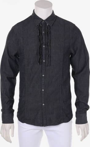 Tiger of Sweden Button Up Shirt in L in Grey: front