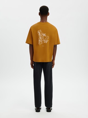 SELECTED Shirt in Brown