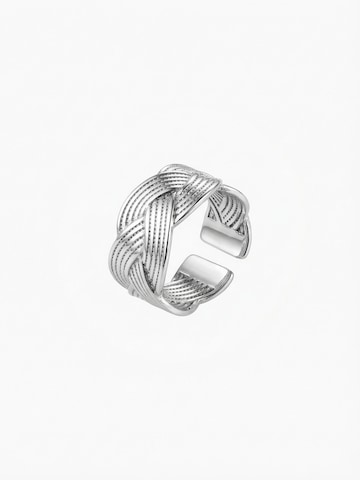Nemomatheo Ring 'Tresse – Statement-Flechtring' in Silver