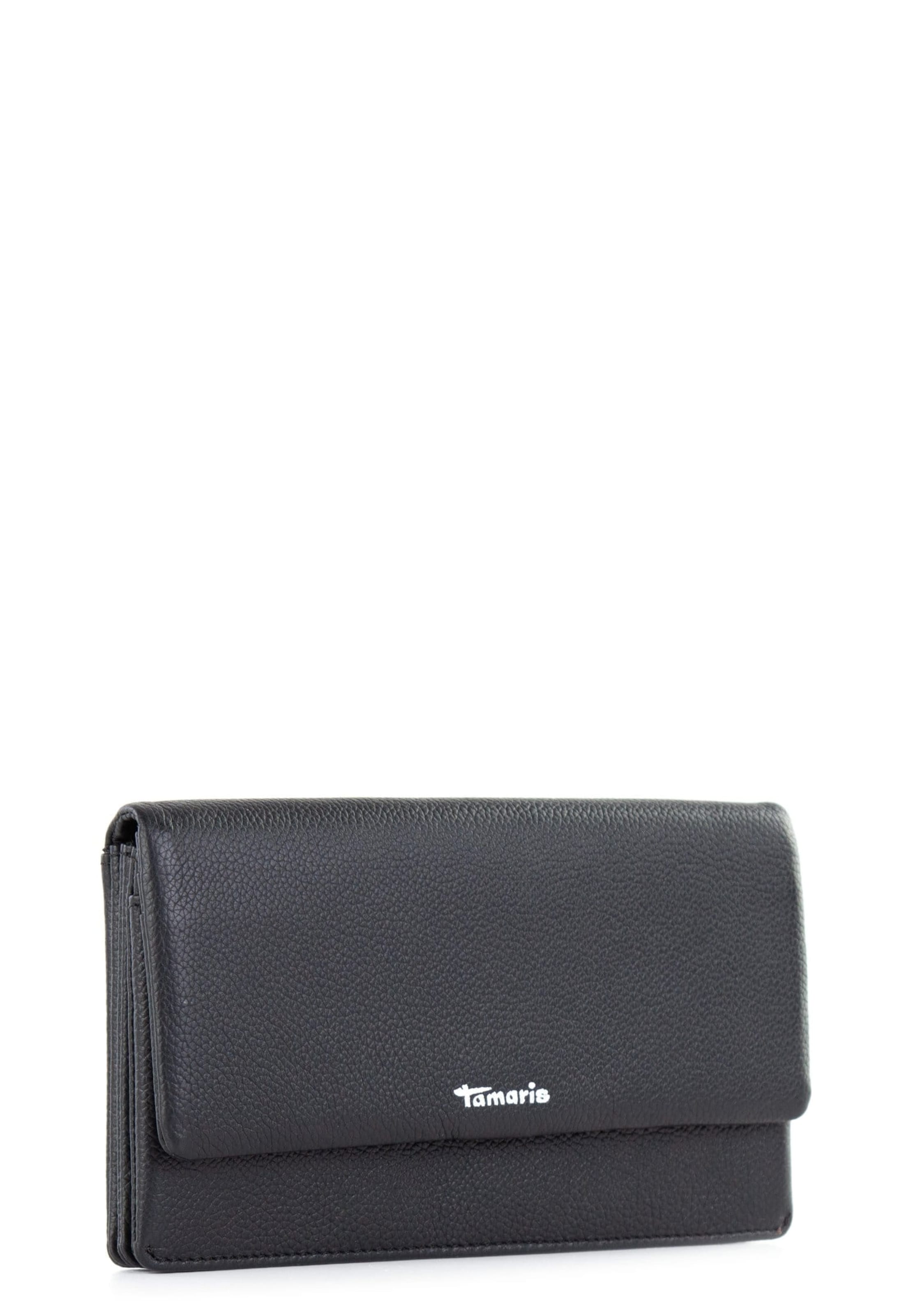 Tamaris Portemonnaie 'Amanda' in Schwarz