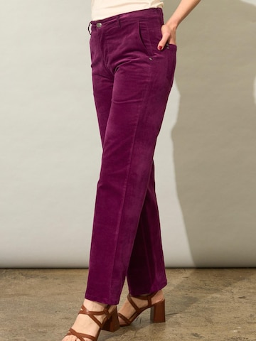 ze-ze Regular Hose 'Ruby 957' in Lila