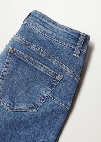 MANGO Skinny Jeansy w kolorze niebieski