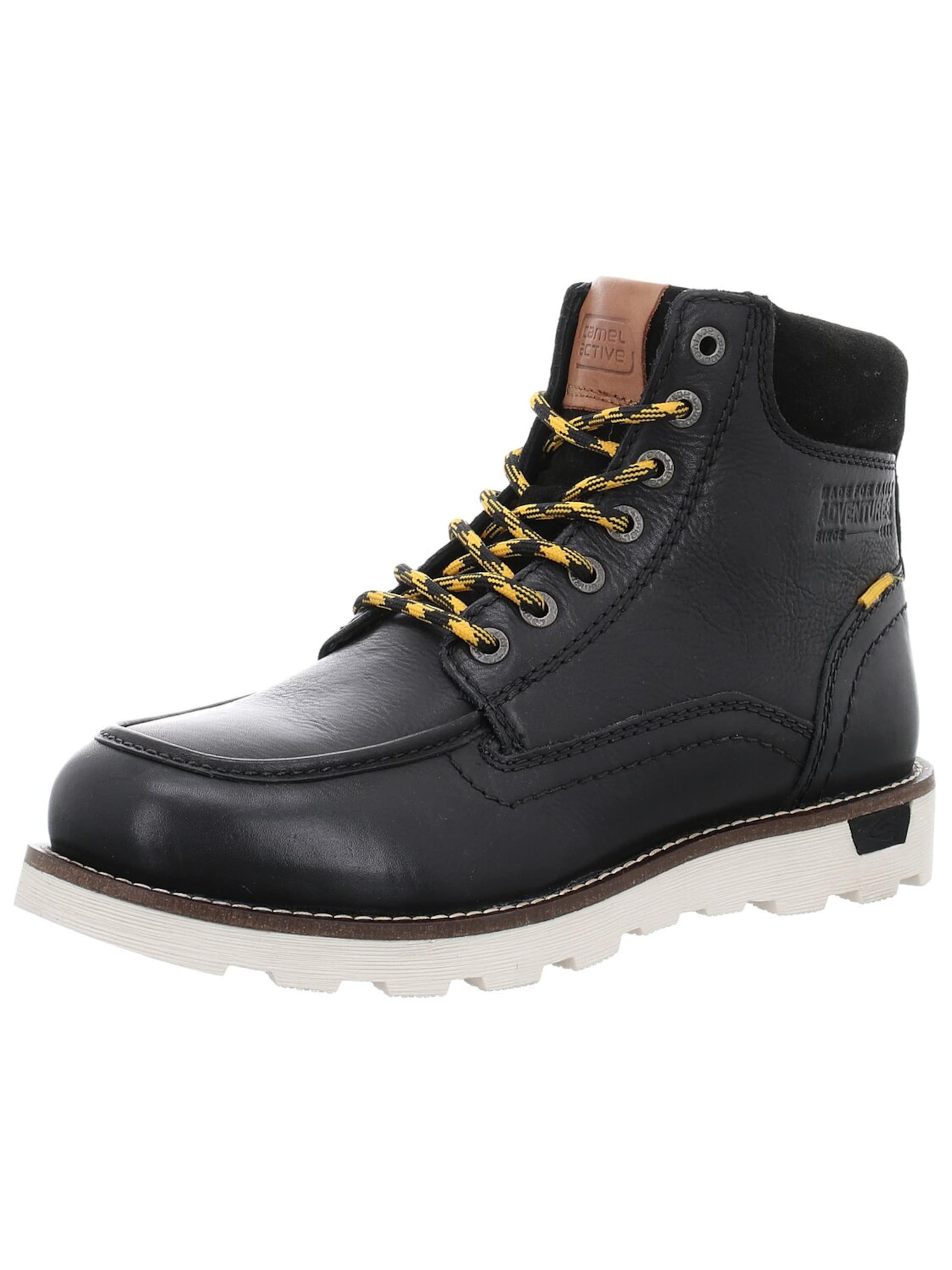 CAMEL ACTIVE Boots 'Herren Stiefelette 55OUA02-481-100 Echt Leder in schwarz' in 42 in Black, Item view