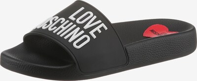 Love Moschino Чехли в черно / бяло, Преглед на продукта