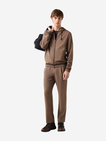 BOGNER Sweatjacke 'Forest' in Braun