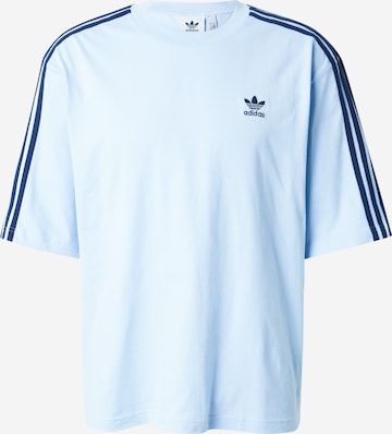 T-Shirt 'Adicolor' ADIDAS ORIGINALS en bleu : devant