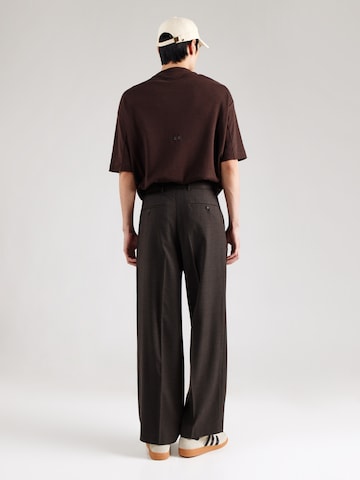 Baggy Pantalon à plis SCOTCH & SODA en marron