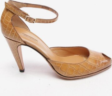 Santoni Sandals & High-Heeled Sandals in 39,5 in Brown: front