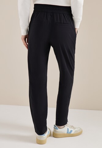 CECIL Tapered Pants 'Tracey' in Black