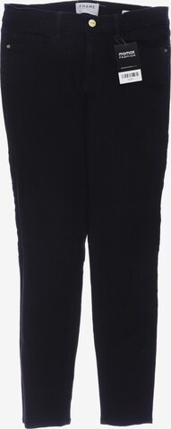 Frame Denim Jeans in 28 in Black: front