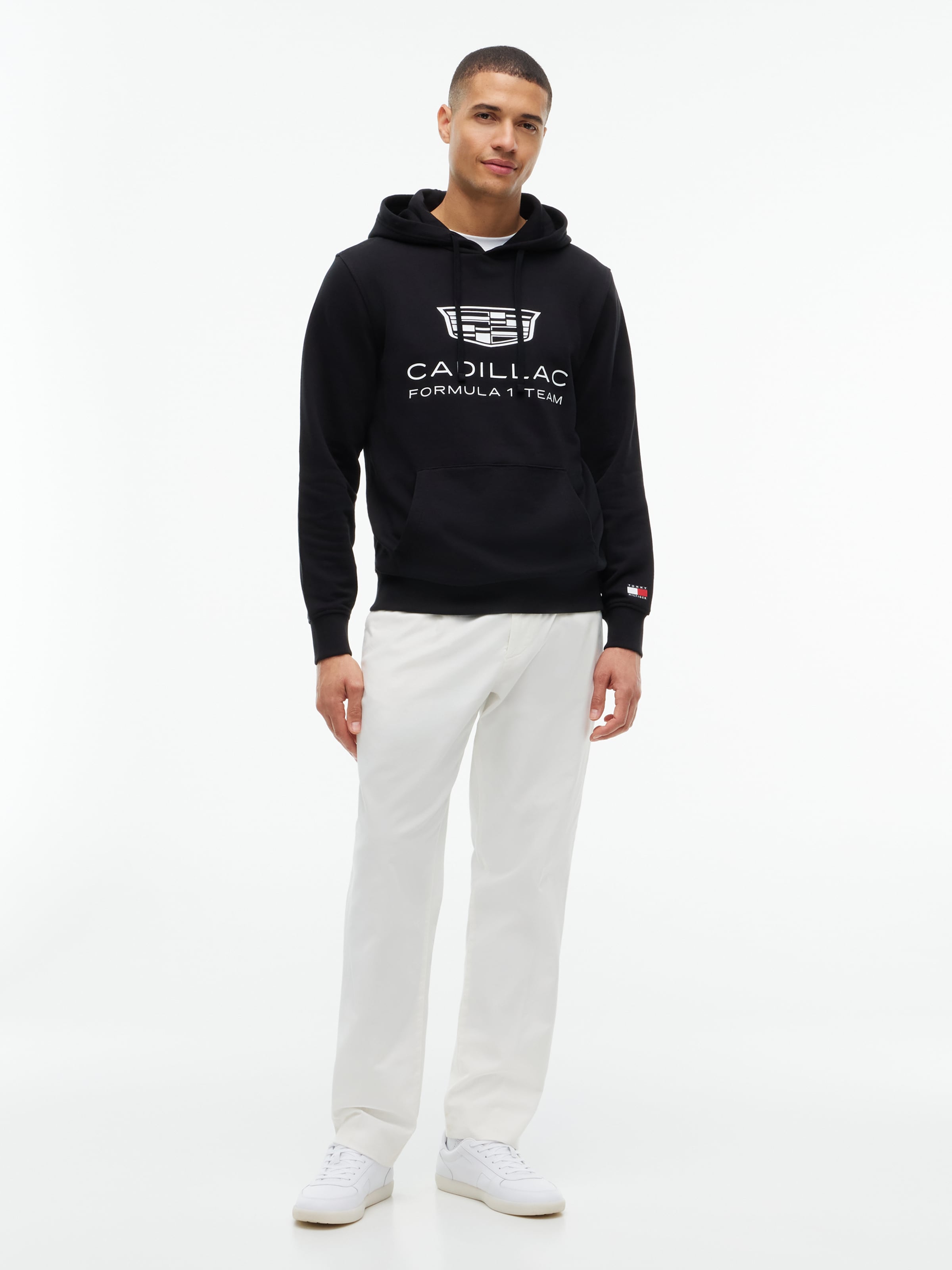 TOMMY HILFIGER Μπλούζα φούτερ 'TH X CF1' σε μαύρο