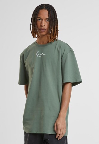 Karl Kani - Camiseta en verde: frente