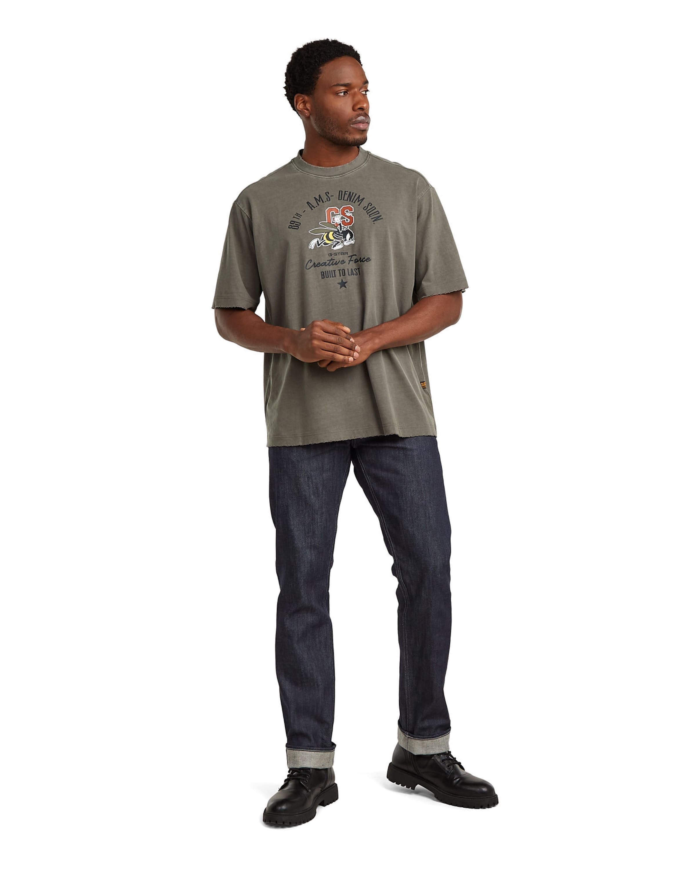 G-STAR T-Shirt in Braun