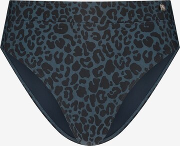 Beachlife Bikini Bottoms 'Safari' in Blue: front