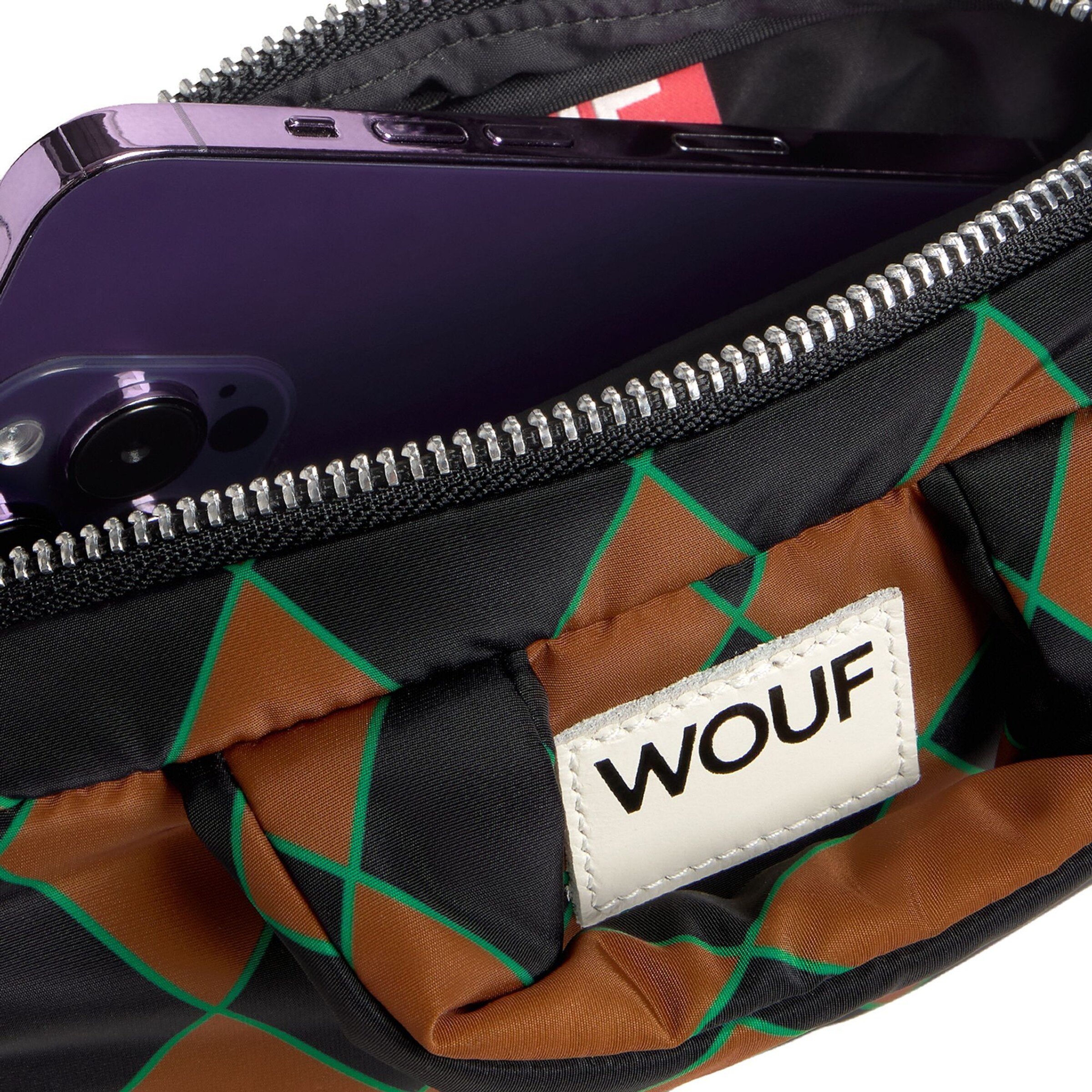 Wouf Handtasche 'Studio' in Braun