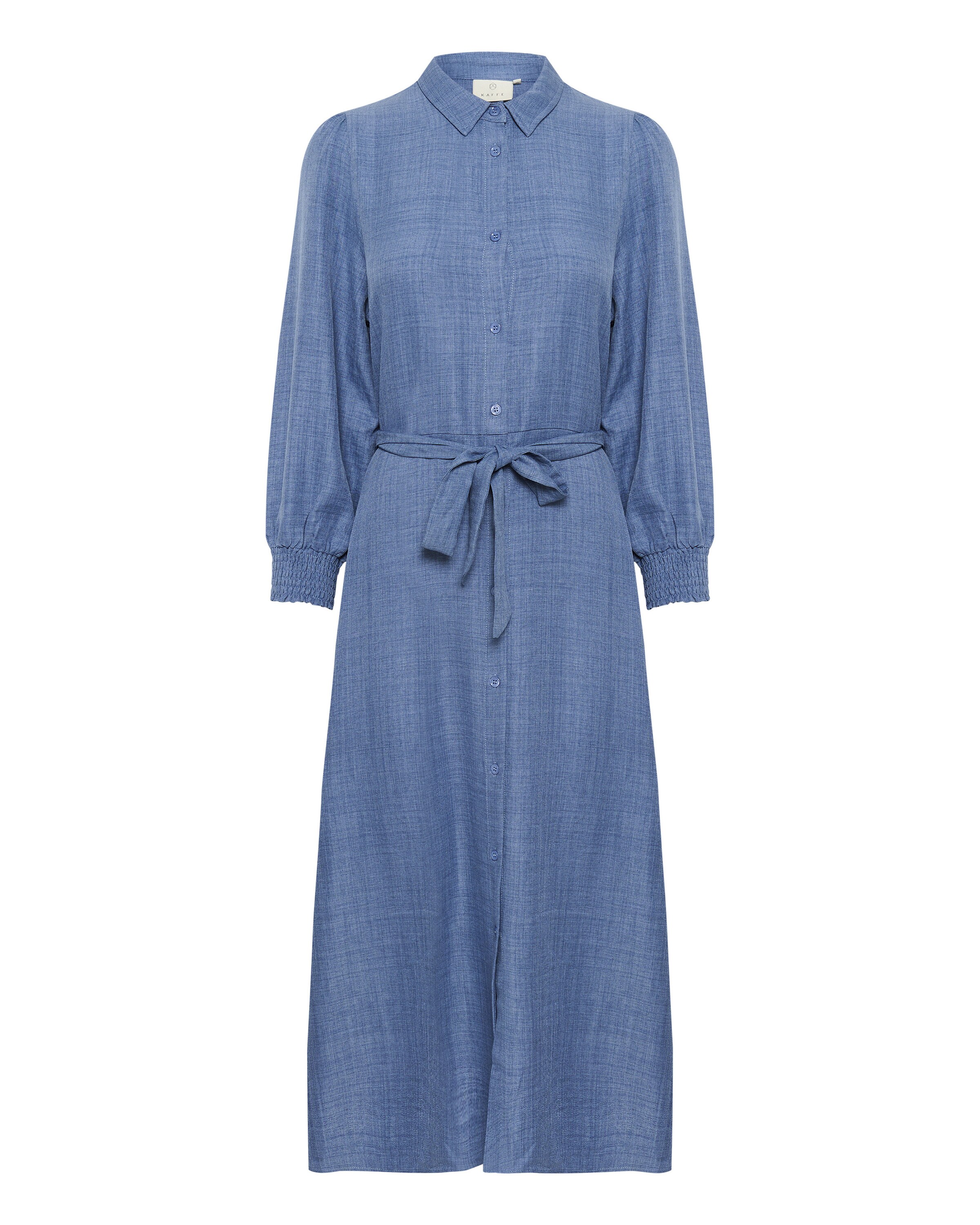 Kaffe Kleid 'Ellen' in Blau: Vorderseite