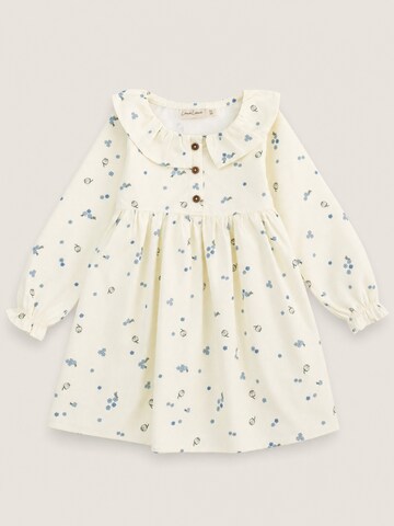 LouieLouie Kjole 'Lilly ∼ Forget-me not' i hvid: forside