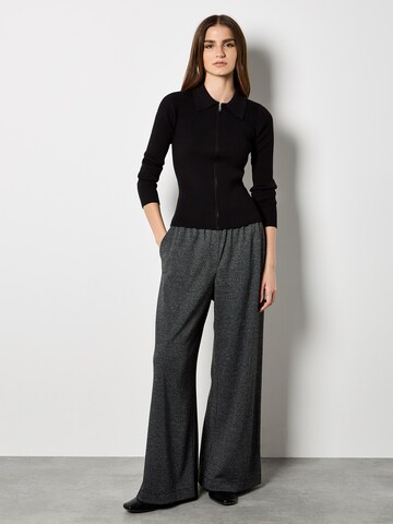 Cardigan Apricot en noir