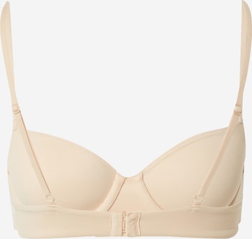 Cotton On Body T-shirt Bra in Beige