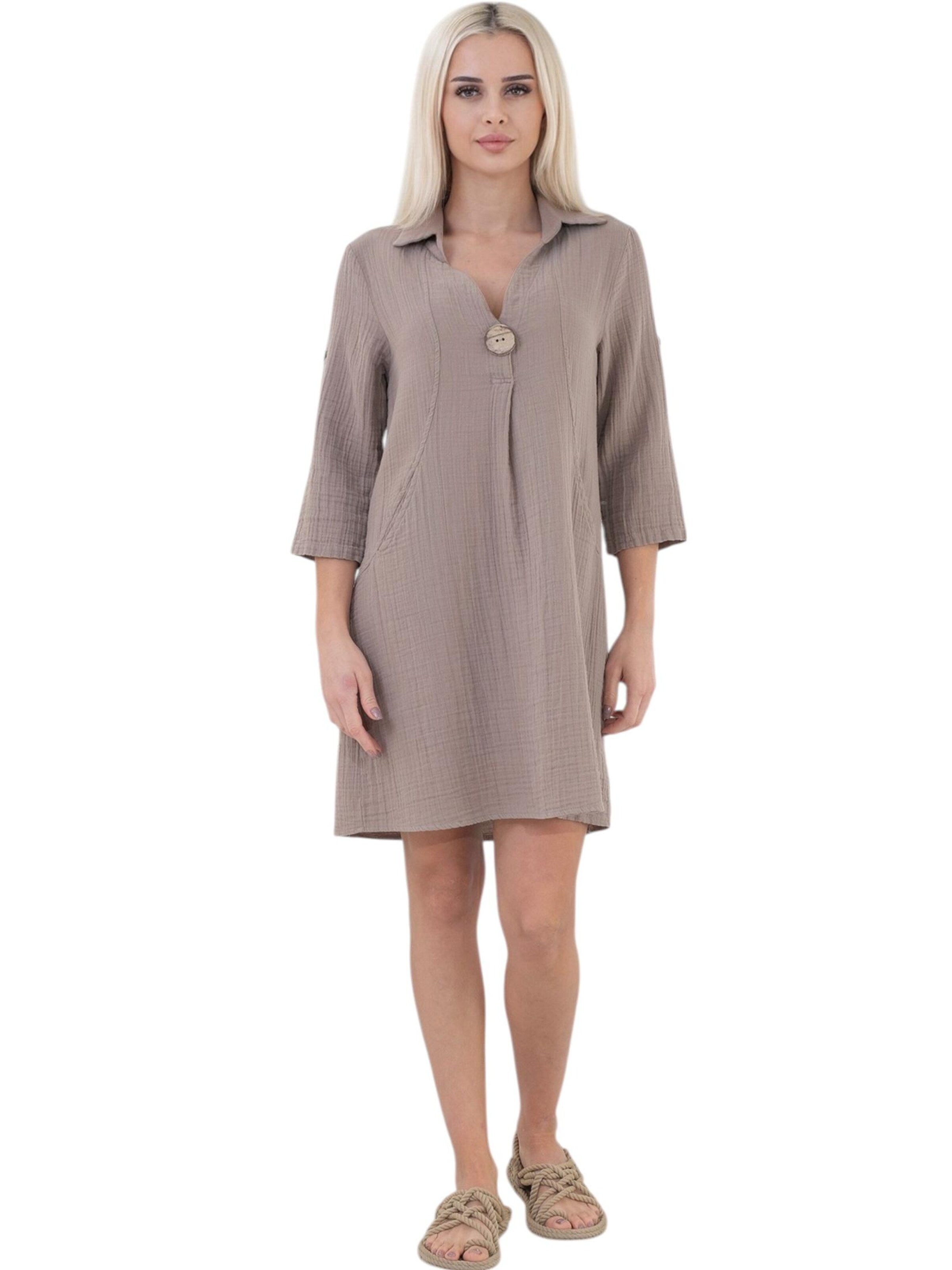 Robe d’été 'LUMA' WENOR en beige
