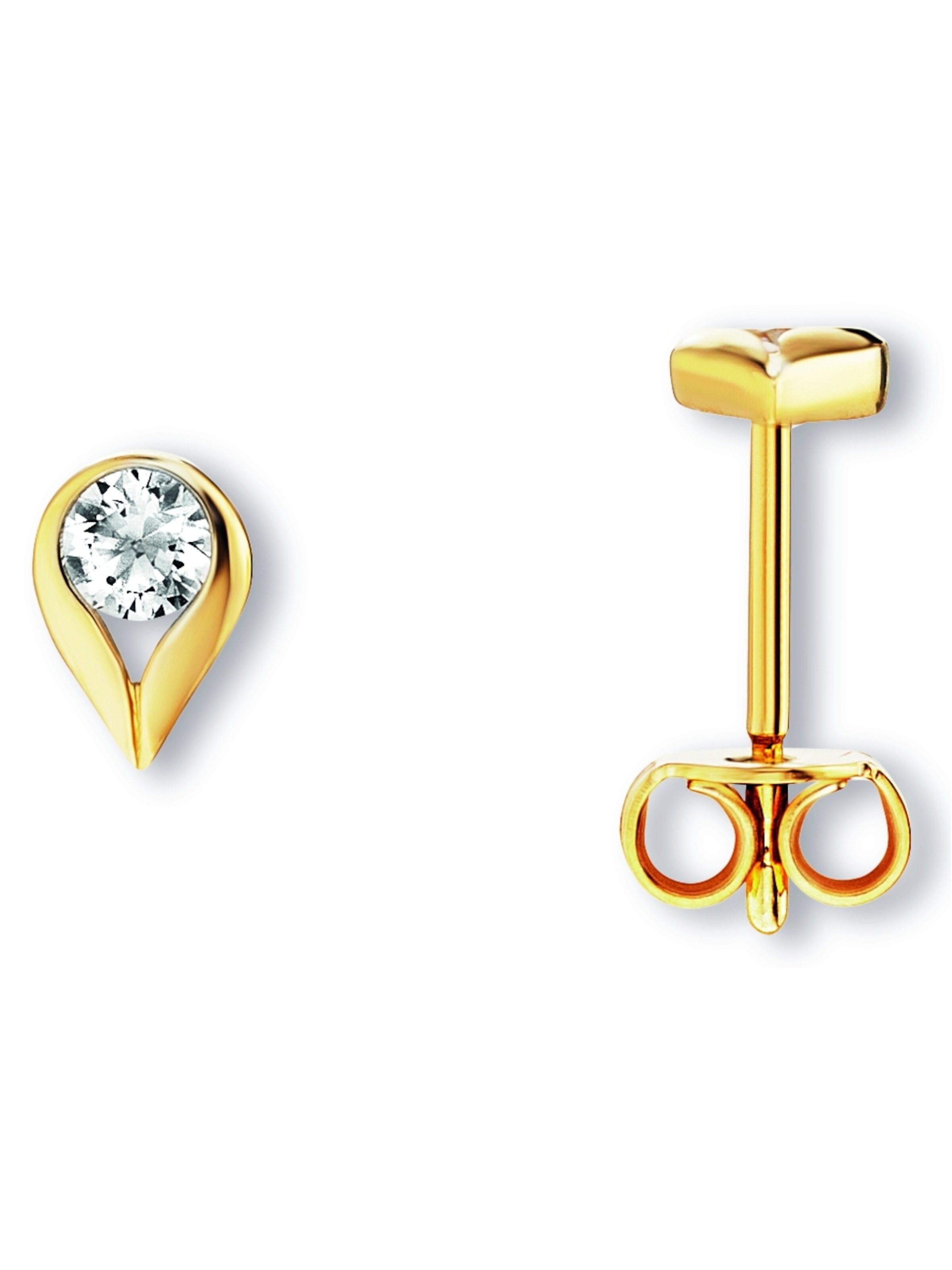 ONE ELEMENT Ohrringe in Gold