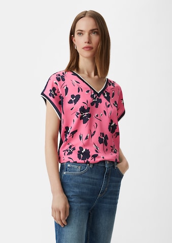 comma casual identity Bluse in Pink: Vorderseite