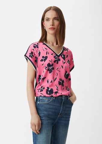 Chemisier comma casual identity en rose : devant