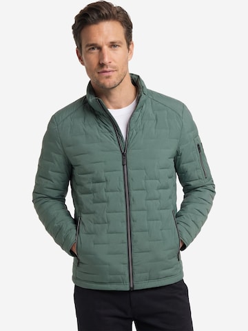 CASAMODA Between-Season Jacket 'Basic' in Green: front