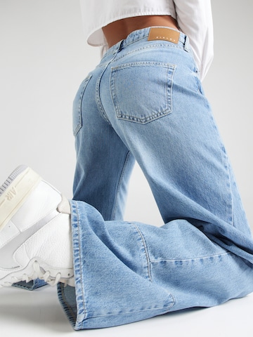 Sisley Wide leg Jeans in Blauw