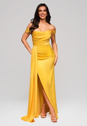 Ombre Evening dress 'Vanessa' in Yellow