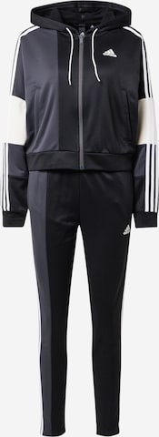 ADIDAS SPORTSWEAR Tracksuit 'Bold Block' in Black: front