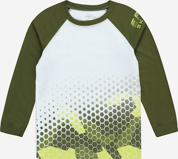 Carter's Shirt in Groen: voorkant